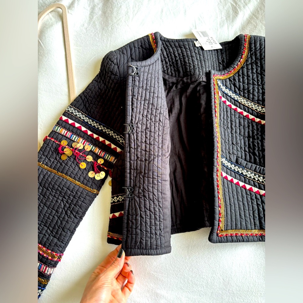 Embroidered Jacket, Love Shack Fancy, NWT! - Picture 9 of 11